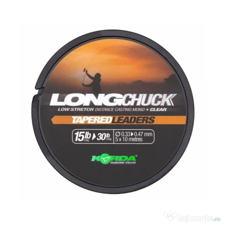 Fir Inaintas Conic Korda Long Chuck, 5x10m - 0-33-0-47mm