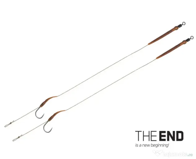 Montura Delphin The End Boilie Rig, Nr. 4, 20cm, 25lbs, 2buc