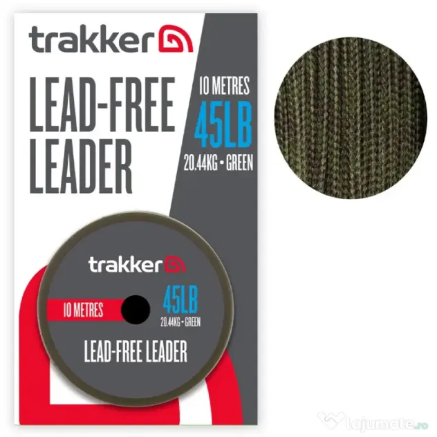 Fir Textil Trakker Lead Free Leader 65lb, 29.48kg, 10m
