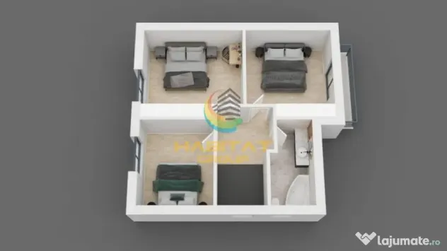 Vila 4 Camere, Incalzire in Pardoseala, Teren 434 mp, Berceni - Berceni (Bucuresti-Ilfov)