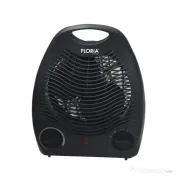 Aeroterma neagra cu 2 trepte de putere 1000W/2000W si indicator luminos / ZLN 6152 