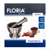Mojar cu pistil, din inox, diametru 10 cm / ZLN 2645