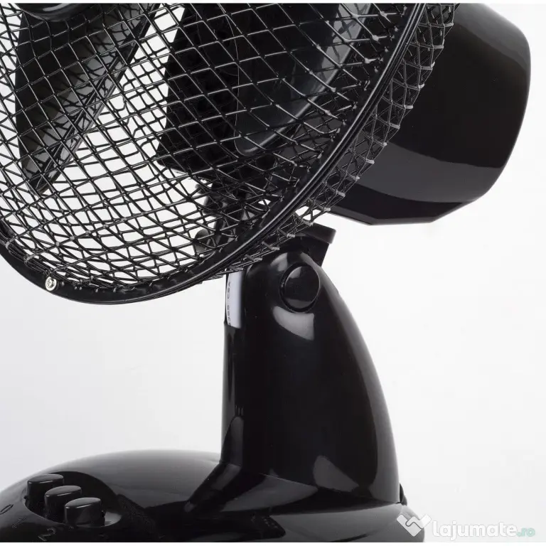 Ventilator de birou Floria, Diametru 26 cm, Putere 25 W, 2 viteze, Functie oscilare / ZLN 1211