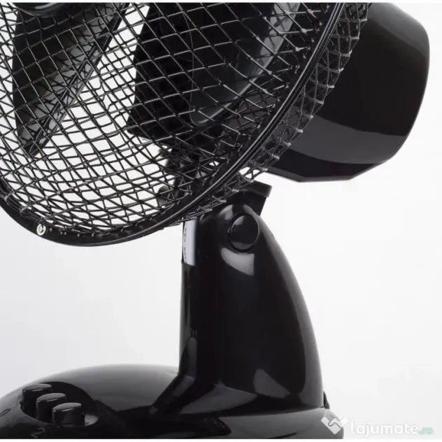 Ventilator de birou Floria, Diametru 26 cm, Putere 25 W, 2 viteze, Functie oscilare / ZLN 1211