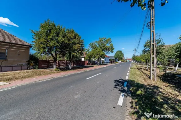 Teren si front stradal generos pretabil pentru dezvoltare rezidentiala - Vladimirescu (Arad)