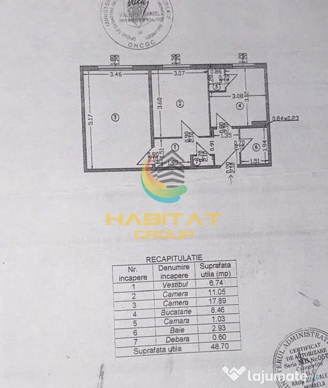 Apartament 2 Camere Decomandat Sector 4 Zona Giurgiului 49Mp - Bucuresti (Bucuresti-Ilfov)