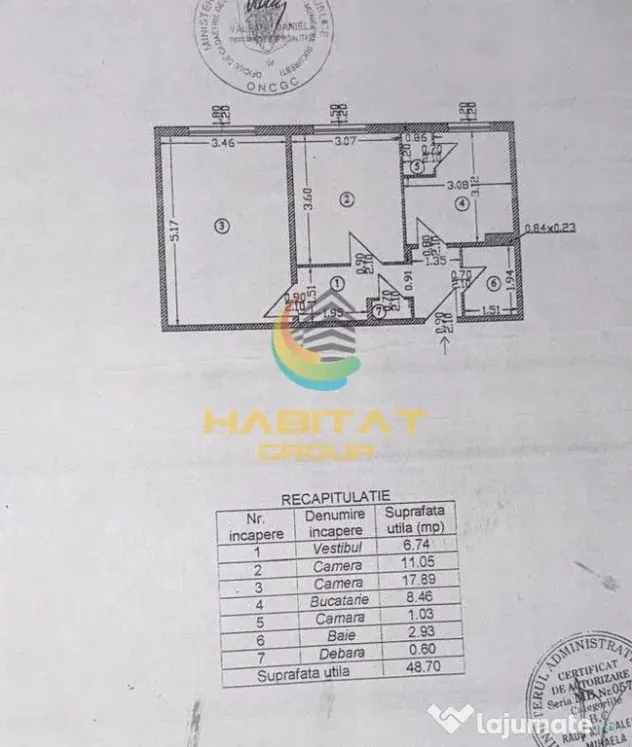 Apartament 2 Camere Decomandat Sector 4 Zona Giurgiului 49Mp - Bucuresti (Bucuresti-Ilfov)