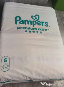 Vand scutece Pampers Premium Care, nr 5, 11-16 kg, 74 buc. - sigilat