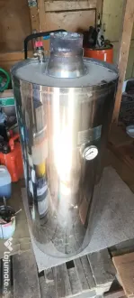 Boiler pe lemne Inox 110 litri