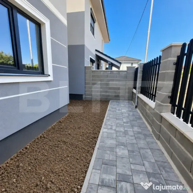 Duplex P+1 cu 105 mp utili, teren de 225 mp și 3 dormitoare - Giroc (Timis)