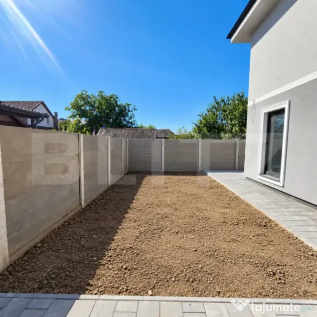 Duplex P+1 cu 105 mp utili, teren de 225 mp și 3 dormitoare - Giroc (Timis)