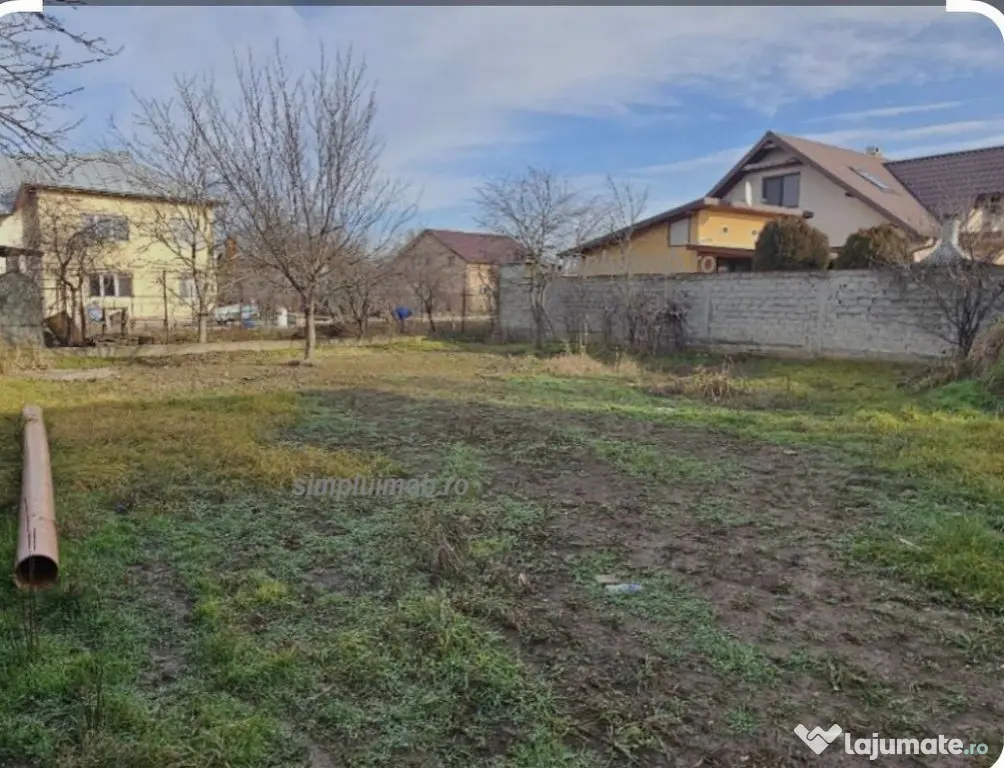 Teren 2400 mp cu utilitati comuna Manolache lLanga Centura Bucuresti - Manolache (Bucuresti-Ilfov)