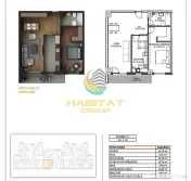 Apartament 2 camere 71 mp la 8 minute de metrou 