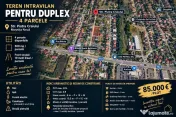 TEREN INTRAVILAN PT. DUPLEX – MOȘNIȚA NOUA 