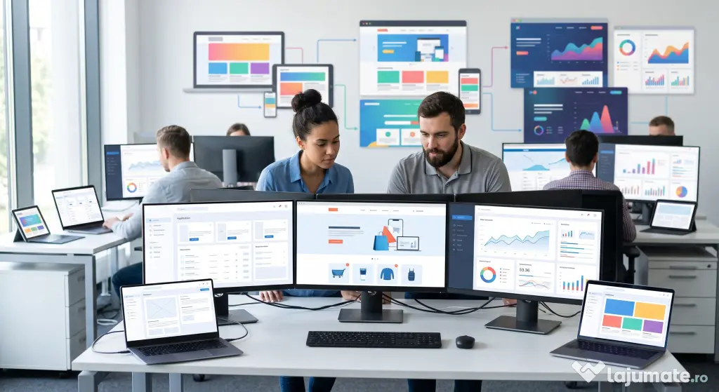 Realizare aplicatii web, website de prezentare, UX designer / developer