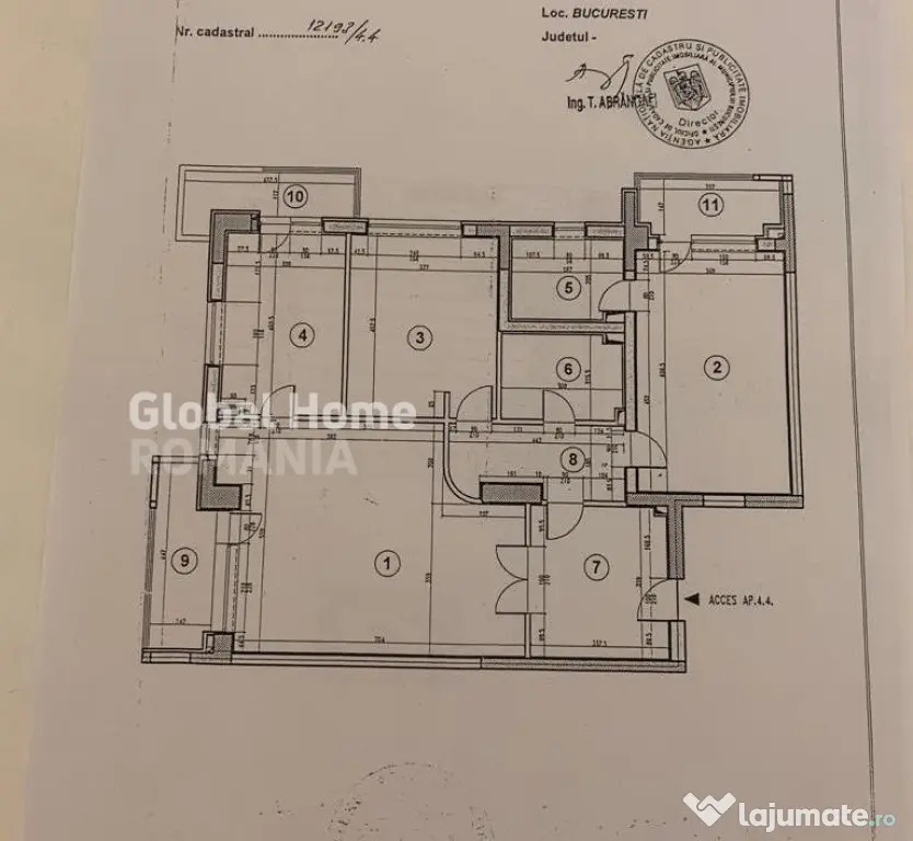 APART. 3 CAMERE HERĂSTRĂU | ARON COTRUȘ | 138 MP | 3 BALC - Bucuresti (Bucuresti-Ilfov)