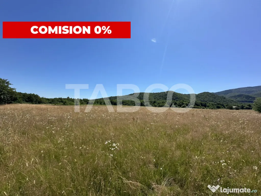 Teren extravilan 1900 mp cu utilitati in apropiere pe Valea - Sebes (Brasov)
