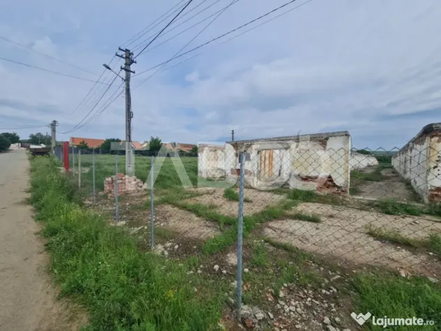Hala in constructie cu teren intravilan de vanzare in Cut ju - Cut (Alba)