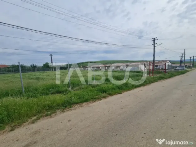 Hala in constructie cu teren intravilan de vanzare in Cut ju - Cut (Alba)