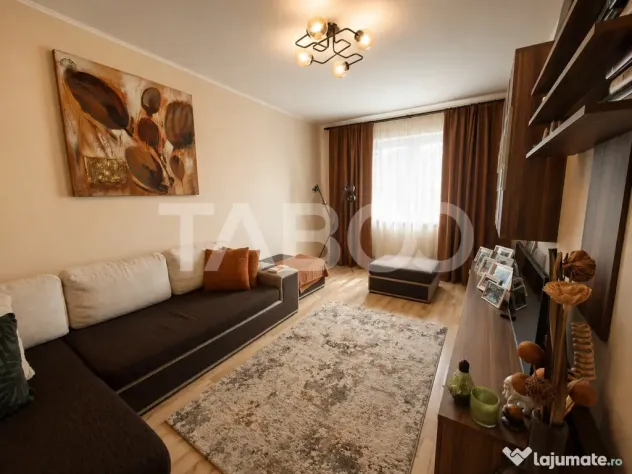Apartament decomandat de vanzare 3 camere pivnita Vasile Aar - Sibiu (Sibiu)
