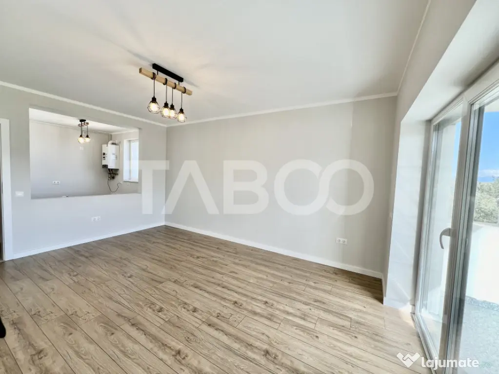 Apartament 3 camere 2 bai cu priveliste spre munti si loc d - Sibiu (Sibiu)