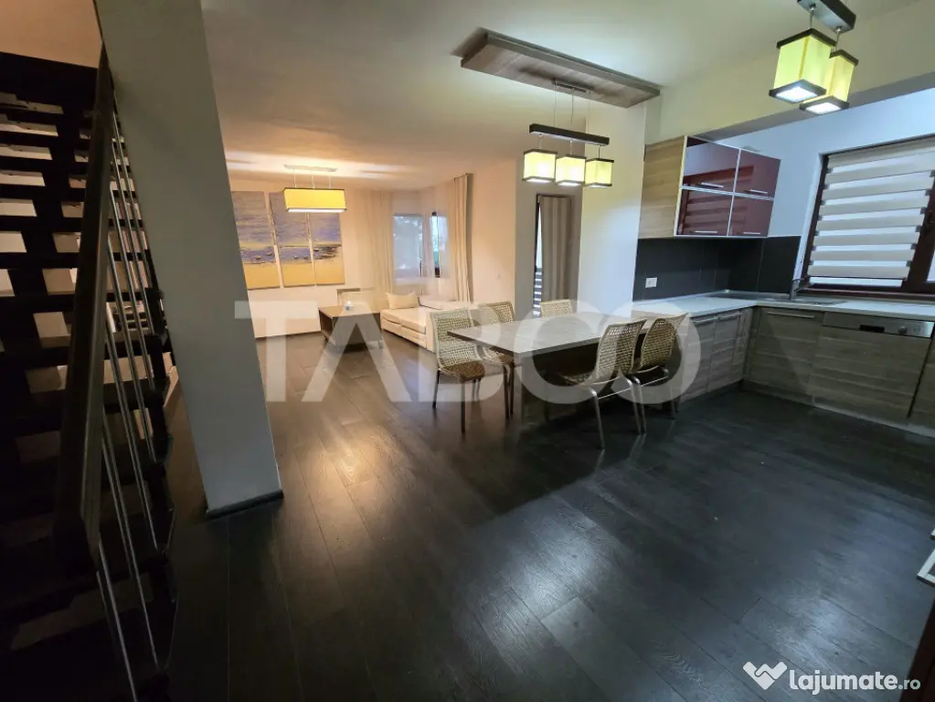 Apartament 3 camere 2 balcoane 2 bai 105 mpu etaj 1 Calea Du - Sibiu (Sibiu)