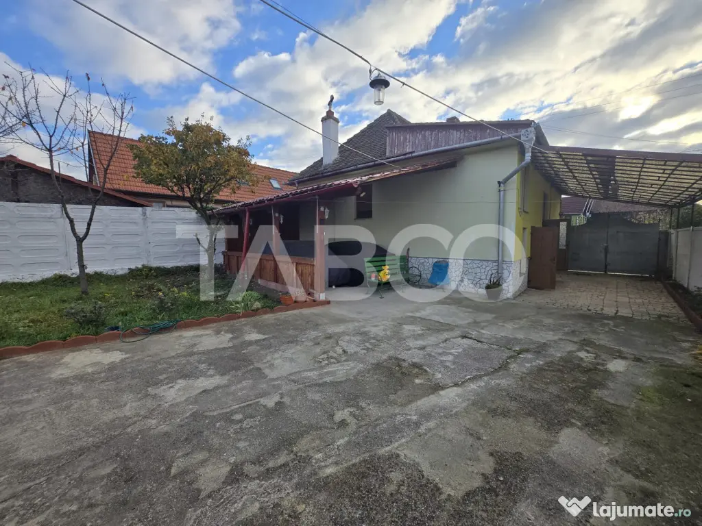 Casa individuala de vanzare 120mp 4 camere si curte 1310mp G - Sibiu (Sibiu)