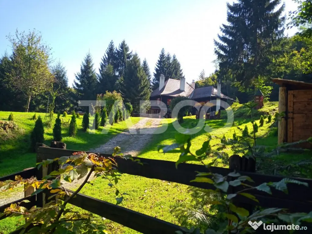 Pensiune de lux de vanzare in inima padurii langa Sibiu - Cisnadie (Sibiu)