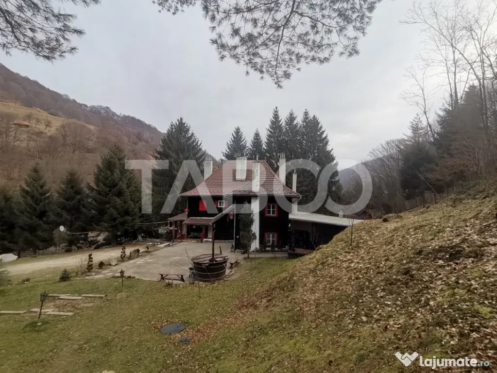 Pensiune de lux de vanzare in inima padurii langa Sibiu - Cisnadie (Sibiu)
