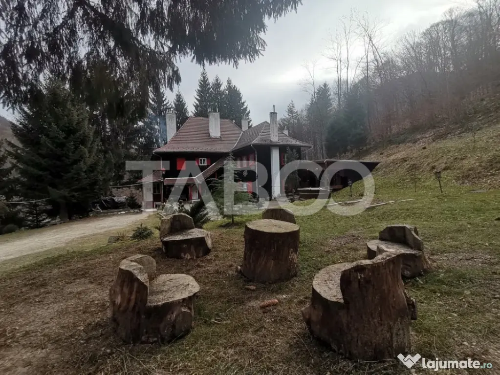 Pensiune de lux de vanzare in inima padurii langa Sibiu - Cisnadie (Sibiu)