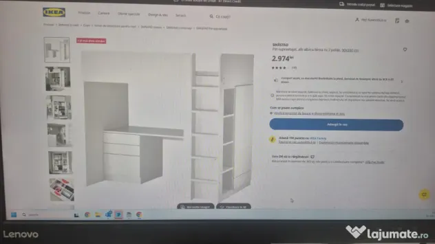 Mobilier dormitor Ikea pentru fete