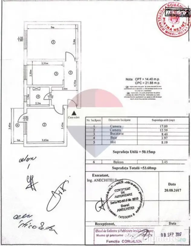 Apartament 2 camere decomandat – Modern, Mobilat & Gata de mutat! - Piatra-Neamt (Neamt)