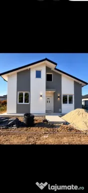 Vila individuala noua, 160 mp construiti, 320 mp teren, ROS