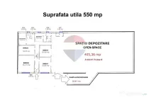 Hală depozitare și producție de închiriat în Brașov, Uzina 2, 550 mp