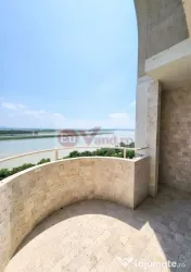 De vanzare apart. 3 camere Faleza , vedere Dunare, 92 mp, renovat premium