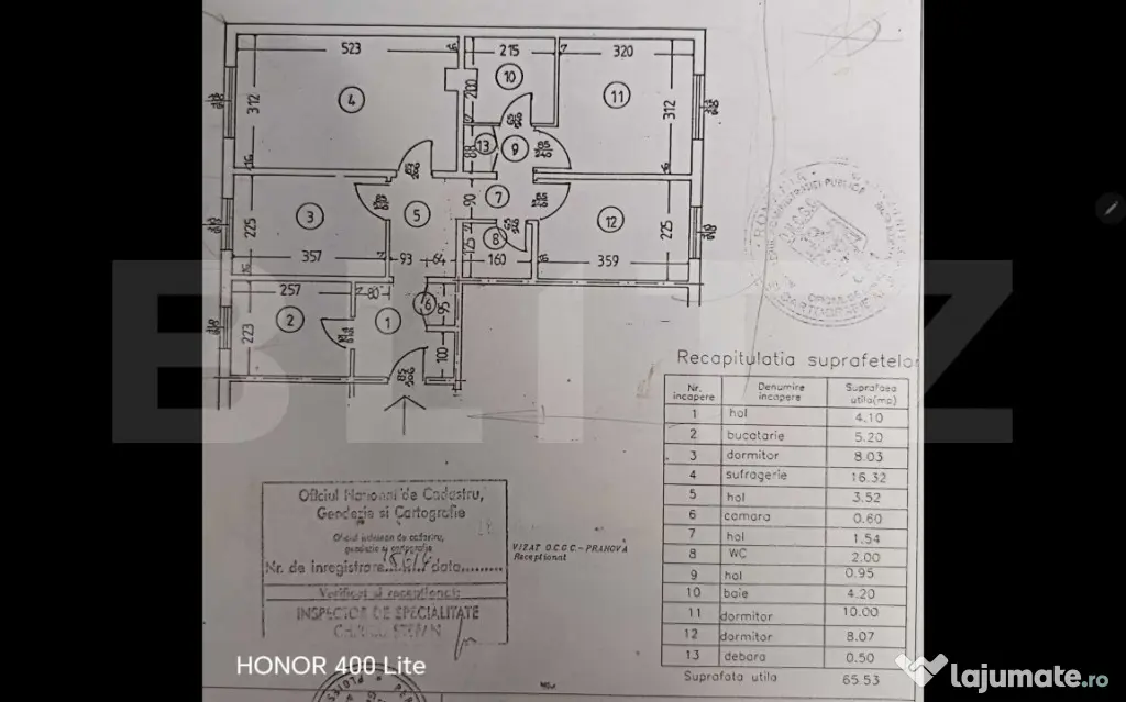 Apartament 4 camere decomandat, separație de gaze, zona Mih - Ploiesti (Prahova)