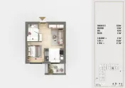 Mutare imediata | An 2026 | Garsoniera 42 mp | Upper premium 