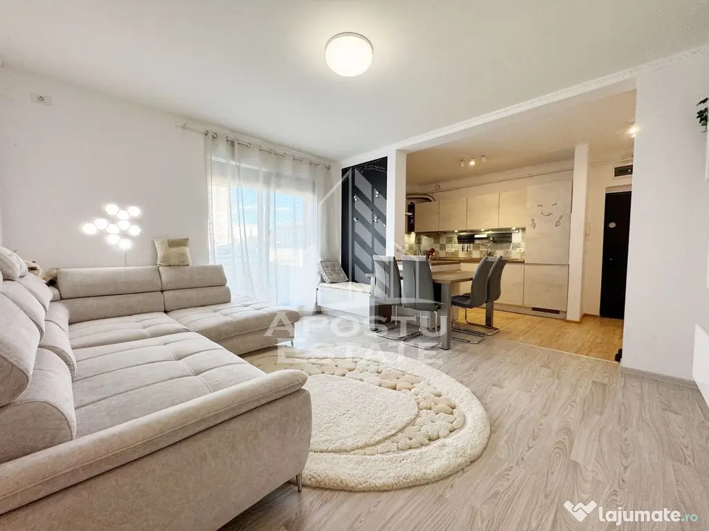 Apartament 2 camere de vanzare 50mp utili, garaj 22mp -Giroc UM - Giroc (Timis)