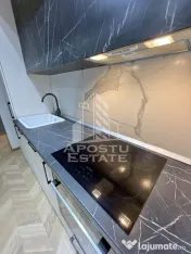 Apartament cu 2 camere mobilat si gradina de 30 mp in Giroc la asfalt. 