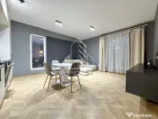 Apartament cu 2 camere mobilat si gradina de 30 mp in Giroc la asfalt. 