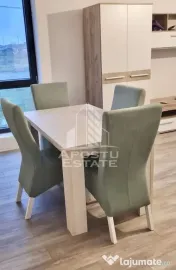 Apartament cu 2 camere complet mobilat si utilat la parter in Giroc. 