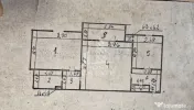 Apartament cu 2 camere, 44mp, etaj 1, anvelopat, zona Garii, Hunedoara 