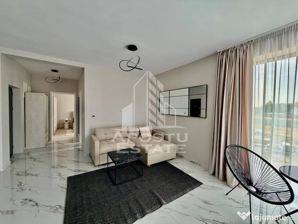 Apartament de vanzare cu 2 camere, mobilat, etaj intermediar, Giroc - Giroc (Timis)