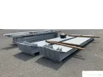 Halä 40x14x5m, nouä zincatä  constructie metalicä, Gura Calnaului