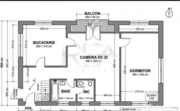 2 Camere 52mp Crângași - Bloc Reabilitat, Lift Modern, Met - Bucuresti (Bucuresti-Ilfov)