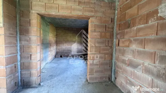 Casa la rosu P+M | Teren 513 mp , Cărpiniș - Carpinis (Timis)