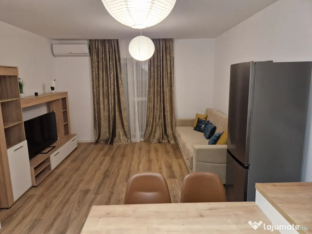 Inchiriere apartament 2 camere, mobilat, utilat, parcare subterana, Hercesa