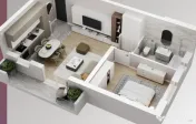 Apartament Nou cu 2 Camere în Giroc | AC | Parcare Inclusa, 