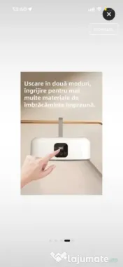 Uscator de haine portabil 