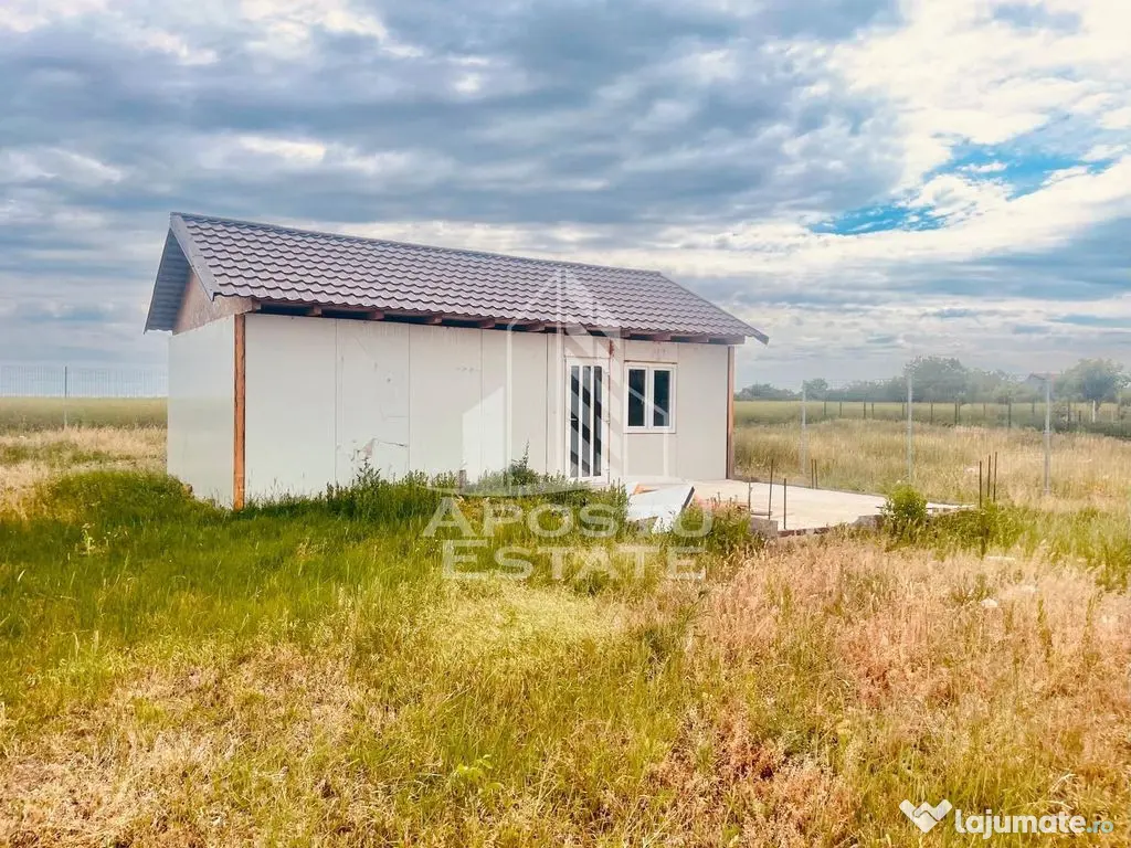 Teren Intravilan cu Constructie Zimandu Nou - Zimandu Nou (Arad)
